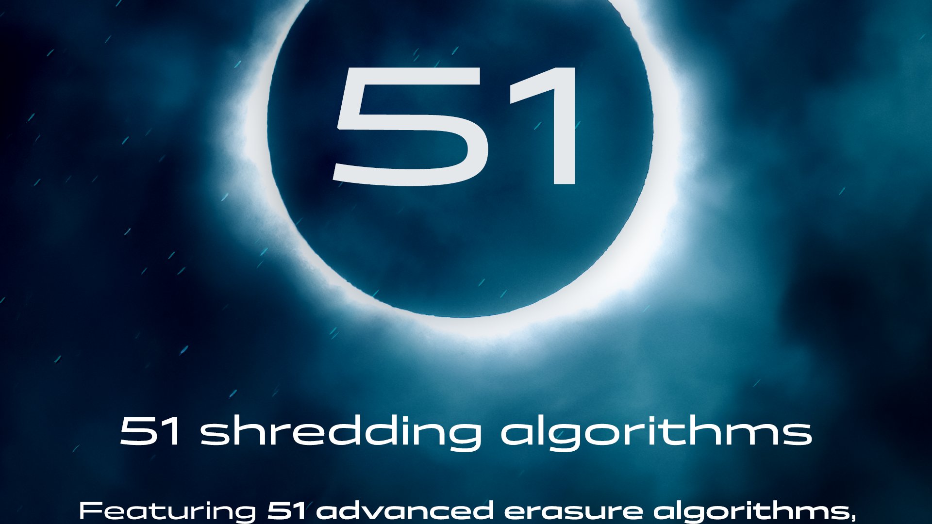 Featuring 51 advanced erasure algorithms, MacGlacio stands as the world's most powerful file shredding software, surpassing all competitors with military-grade and international standards.